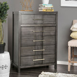 Berenice Gray Chest from Furniture of America - Luna Furniture