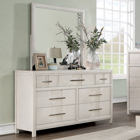 Berenice White Dresser from Furniture of America - Luna Furniture