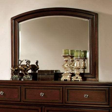 Northville Dark Cherry Mirror from Furniture of America - Luna Furniture