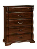 Burleigh Cherry Chest from Furniture of America - Luna Furniture