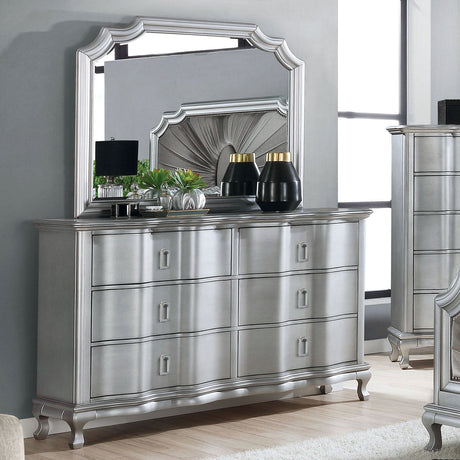 Aalok Silver Dresser from Furniture of America - Luna Furniture