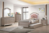 Allie Rose Gold Dresser from Furniture of America - Luna Furniture