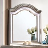 Allie Rose Gold Mirror from Furniture of America - Luna Furniture