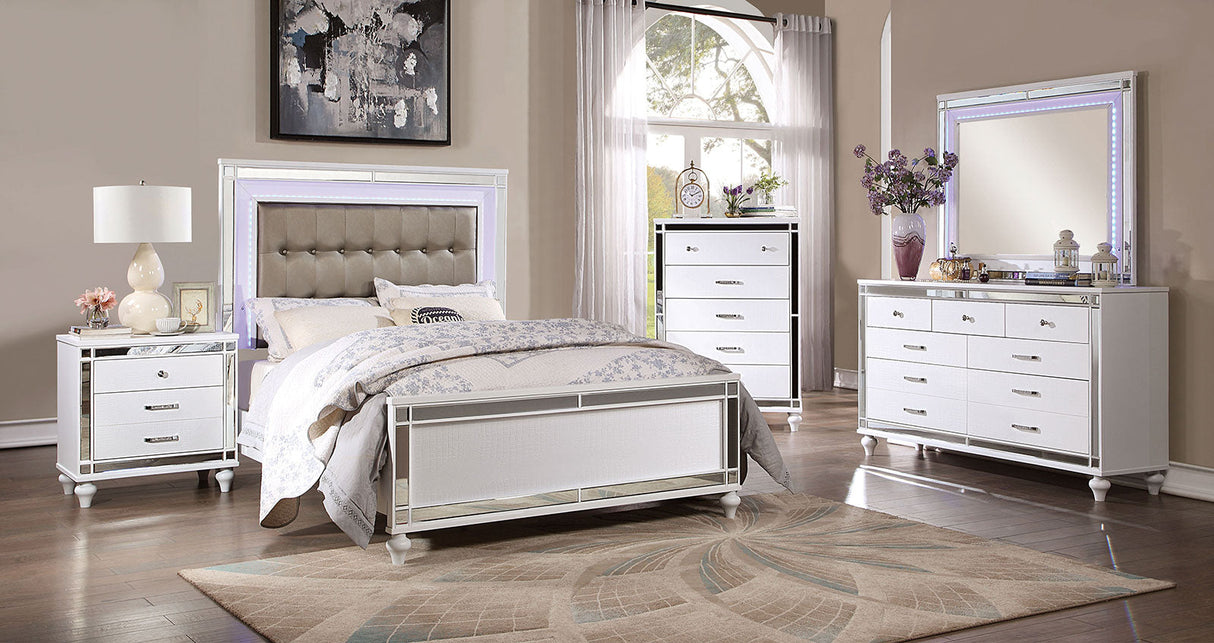 Brachium White Chest from Furniture of America - Luna Furniture