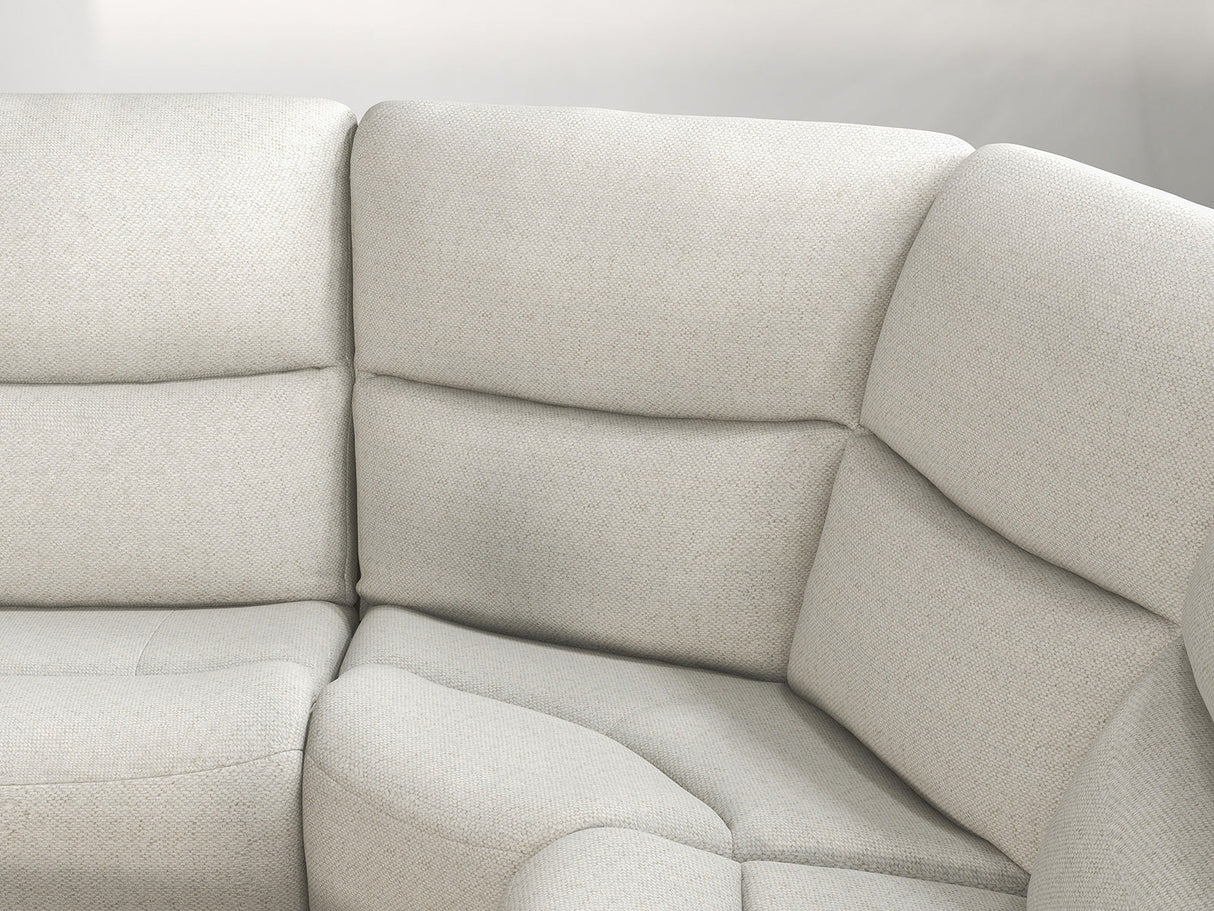 Giraldus Beige Motion Sectional from Furniture of America - Luna Furniture