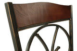 Glambrey Brown Dining Table with 4 Chairs from Ashley - Luna Furniture