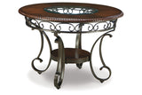 Glambrey Brown Dining Table with 4 Chairs from Ashley - Luna Furniture