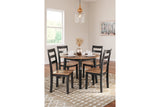 Gesthaven  Dining Table and 4 Chairs -  Ashley - Luna Furniture