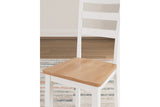 Gesthaven  Dining Table and 2 Chairs -  Ashley - Luna Furniture