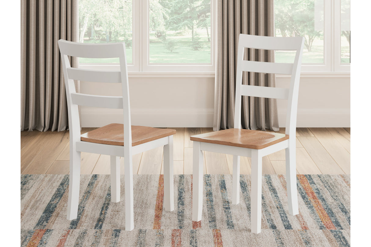 Gesthaven  Dining Table and 2 Chairs -  Ashley - Luna Furniture