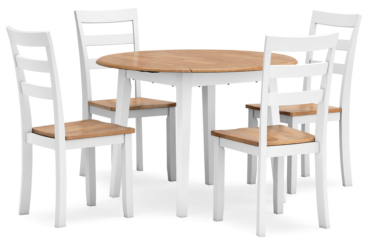 Gesthaven  Dining Table and 4 Chairs -  Ashley - Luna Furniture