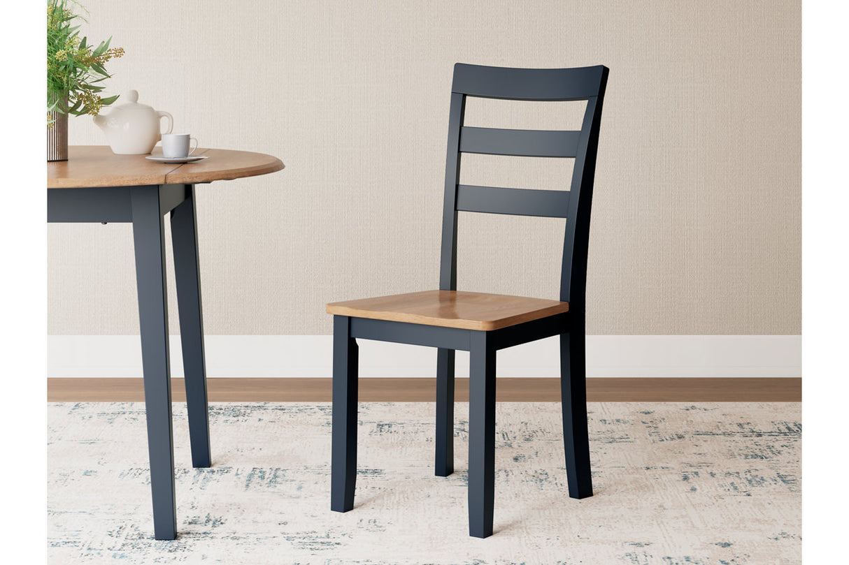 Gesthaven  Dining Table and 2 Chairs -  Ashley - Luna Furniture