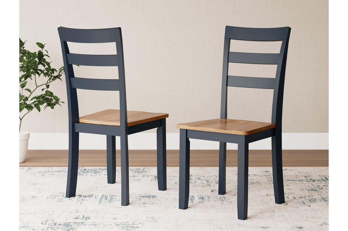 Gesthaven  Dining Table and 2 Chairs -  Ashley - Luna Furniture