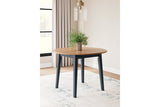 Gesthaven  Dining Table and 2 Chairs -  Ashley - Luna Furniture