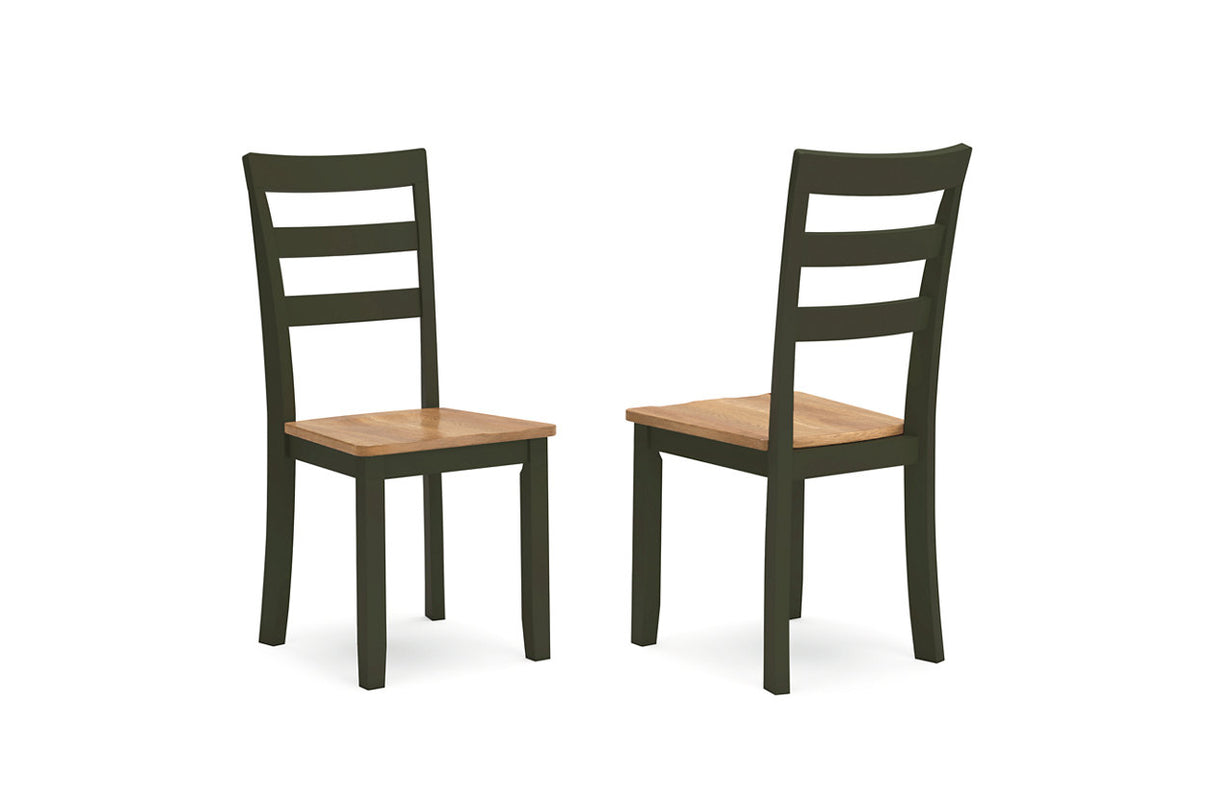 Gesthaven  Dining Table and 2 Chairs -  Ashley - Luna Furniture