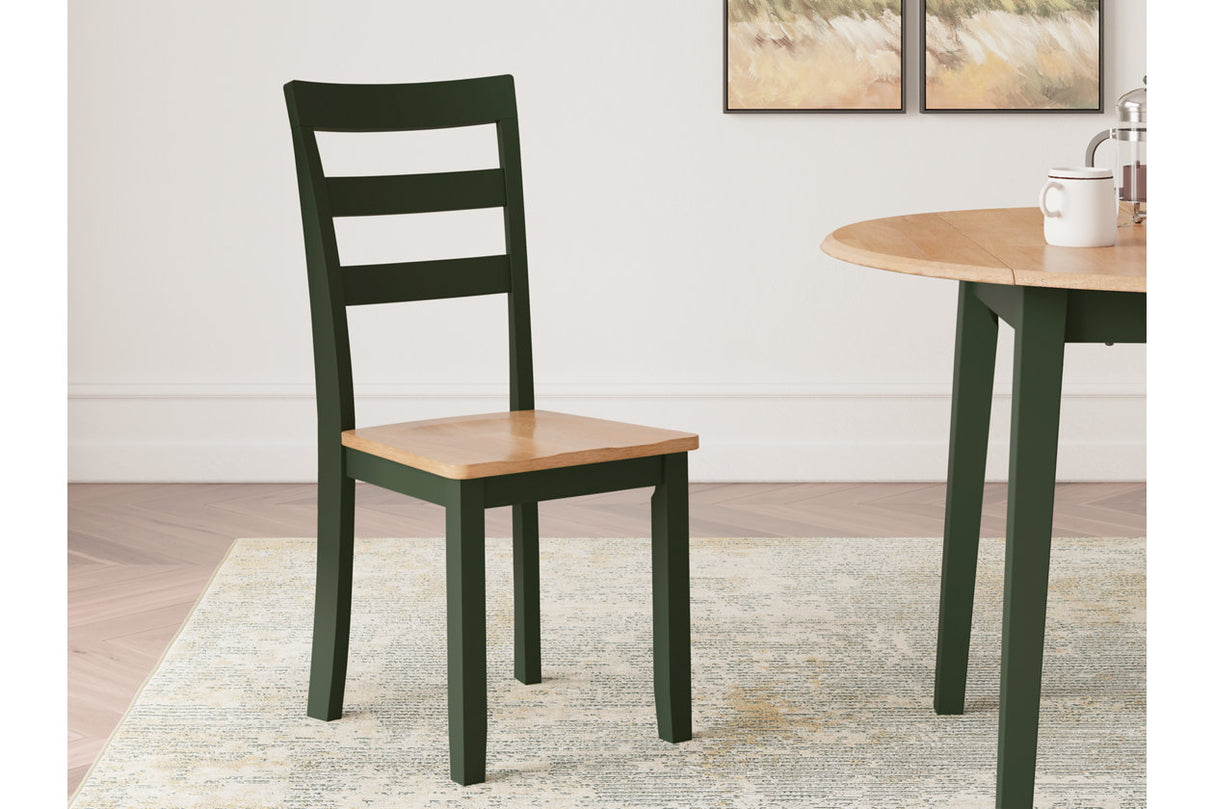 Gesthaven  Dining Table and 2 Chairs -  Ashley - Luna Furniture