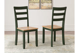 Gesthaven  Dining Table and 2 Chairs -  Ashley - Luna Furniture