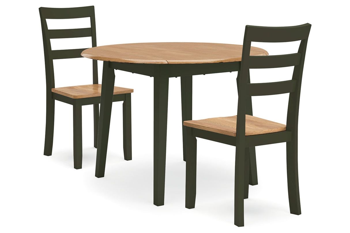 Gesthaven  Dining Table and 2 Chairs -  Ashley - Luna Furniture