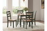 Gesthaven  Dining Table and 4 Chairs -  Ashley - Luna Furniture