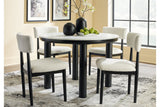 Xandrum  Dining Table and 4 Chairs -  Ashley - Luna Furniture