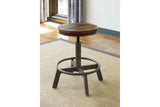 Torjin Brown/Gray Counter Height Dining Table and 2 Barstools -  Ashley - Luna Furniture