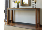 Torjin Brown/Gray Counter Height Dining Table and 2 Barstools -  Ashley - Luna Furniture