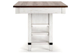 Valebeck Multi Counter Height Dining Table and 4 Barstools -  Ashley - Luna Furniture