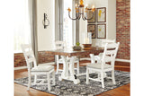 Valebeck Multi Dining Table and 4 Chairs -  Ashley - Luna Furniture