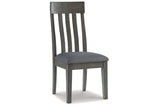 Hallanden Gray Dining Table, 4 Chairs, and Bench -  Ashley - Luna Furniture