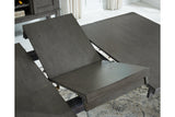 Hallanden Gray Dining Table, 4 Chairs, and Bench -  Ashley - Luna Furniture