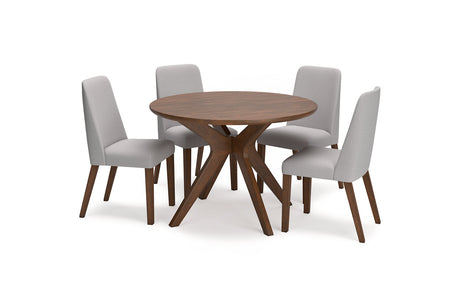 Lyncott Multi Dining Table and 4 Chairs -  Ashley - Luna Furniture