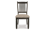 Tyler Creek Black/Gray Dining Table, 4 Chairs and Bench -  Ashley - Luna Furniture