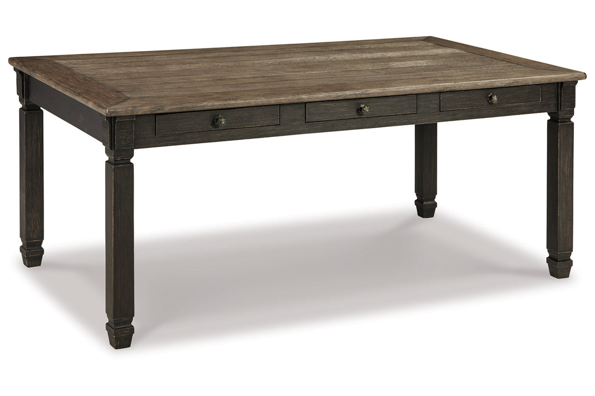 Tyler Creek Black/Gray Dining Table with 4 Chairs and Bench -  Ashley - Luna Furniture