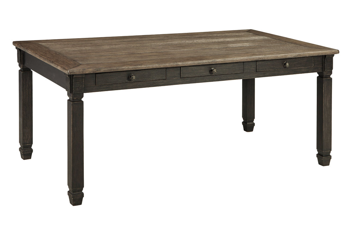 Tyler Creek Black/Gray Dining Table, 4 Chairs and Bench -  Ashley - Luna Furniture