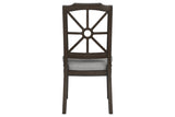 Tyler Creek Black/Grayish Brown Dining Table and 4 Chairs -  Ashley - Luna Furniture