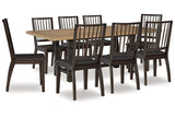 Charterton  Dining Table and 8 Chairs -  Ashley - Luna Furniture