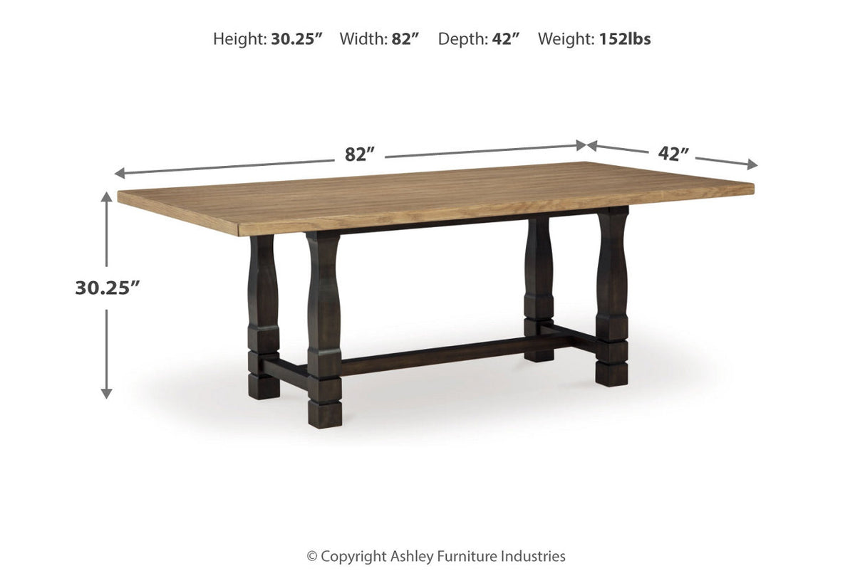 Charterton  Dining Table and 8 Chairs -  Ashley - Luna Furniture