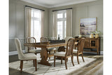 Sturlayne Dining Table and 6 Chairs from Ashley - Luna Furniture