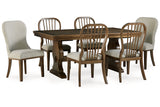 Sturlayne Dining Table and 6 Chairs from Ashley - Luna Furniture