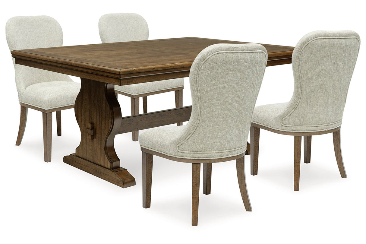 Sturlayne Dining Table and 4 Chairs from Ashley - Luna Furniture