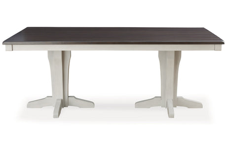 Darborn Gray/Brown Dining Table -  Ashley - Luna Furniture