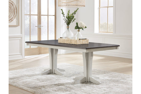 Darborn Gray/Brown Dining Table -  Ashley - Luna Furniture