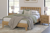 Bermacy Light Brown Queen Platform Panel Bed from Ashley - Luna Furniture