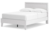 Hallityn White Full Panel Platform Bed from Ashley - Luna Furniture