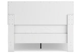 Hallityn White Full Panel Platform Bed from Ashley - Luna Furniture