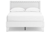 Hallityn White Full Panel Platform Bed from Ashley - Luna Furniture