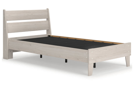 Socalle Natural Twin Panel Platform Bed -  Ashley - Luna Furniture