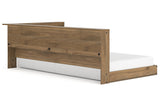 Deanlow Honey Twin Bookcase Storage Bed -  Ashley - Luna Furniture