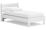 Socalle Two-tone Twin Panel Platform Bed -  Ashley - Luna Furniture