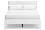 Socalle Two-tone Full Panel Platform Bed -  Ashley - Luna Furniture